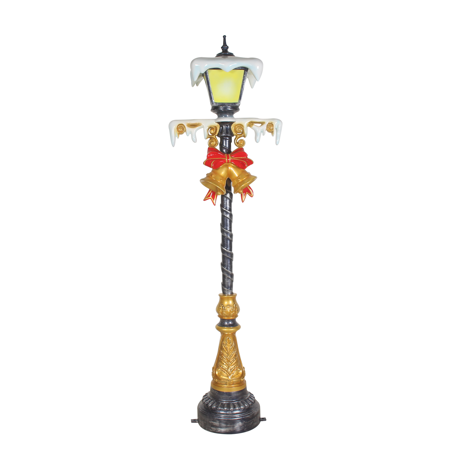 7ft Fiberglass Resin Lamp Post w/Lights
