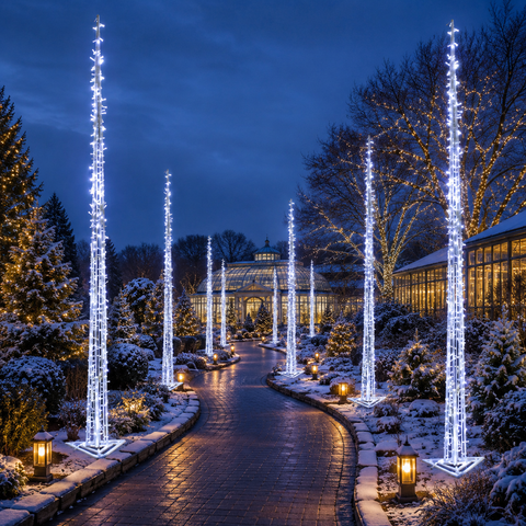 Ice Thorns, LED Lit, 47" to 236"