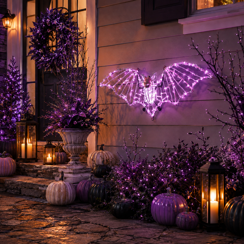 Large LED Bat Decoration, 31"