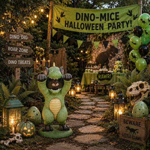 Large Mice The Dino Halloween Figure, 40"