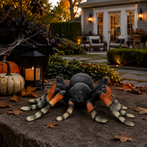 Large Tarantula Figurine, 7"