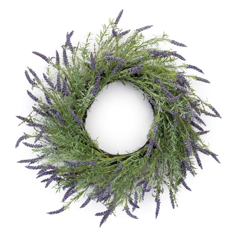 Lavender Wreath 24"D