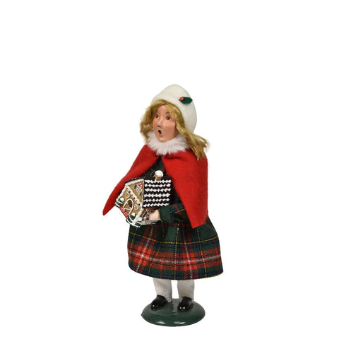 Sweets Family Girl Caroler Figurine, 10"