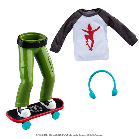 MagiFreez® Holly Jolly Ollie Skateboard Set