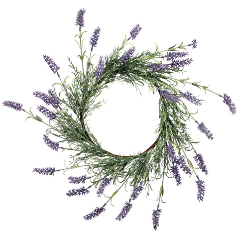 Lavender Wreath 20"