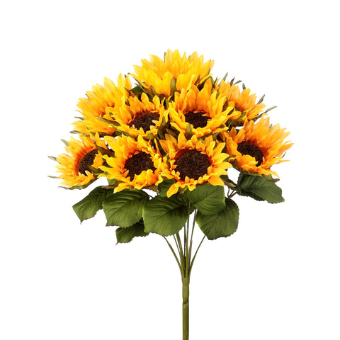 20" Autumn Sunflower Bush - Golden