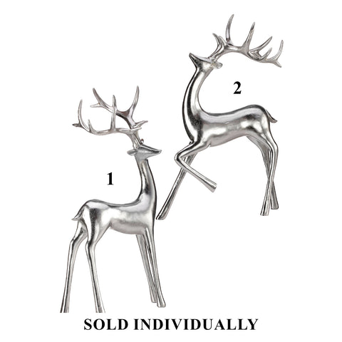 Resin Sleek Modern Deer, 17" (2 styles - sold individually)