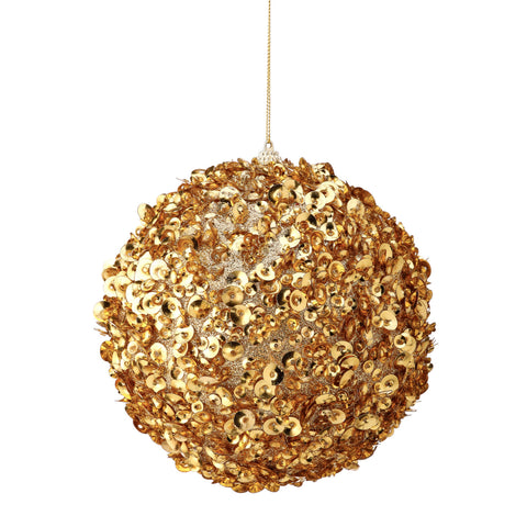 6" Glamour Sequin Ball Ornament