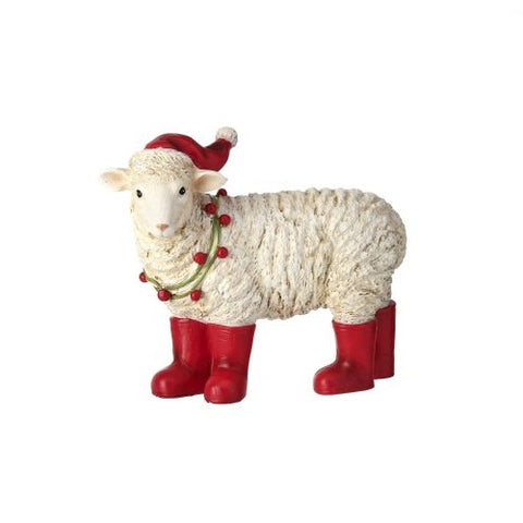 Resin Xmas Barnyard Animal, 6-7" (3 styles - sold individually)