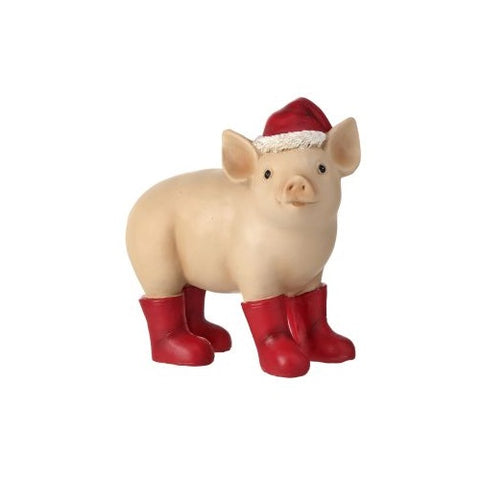 Resin Xmas Barnyard Animal, 6-7" (3 styles - sold individually)
