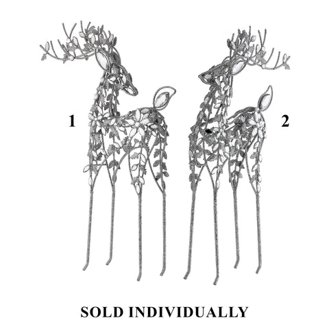 Glitter Wire/Jewel Deer, 19.5" (2 styles - sold individually)