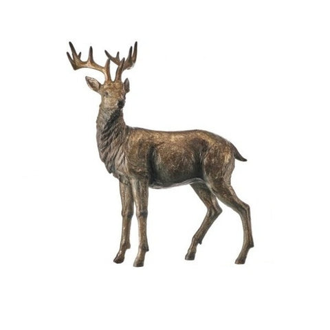 Resin Forest Deer Figurine, 17" (2 styles - sold individually)
