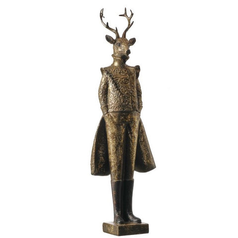 Resin Gentleman/Lady Deer, 17.5" (2 styles - sold individually)