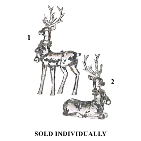 Acrylic Jewel Choker Deer, 9-16" (2 styles - sold individually)