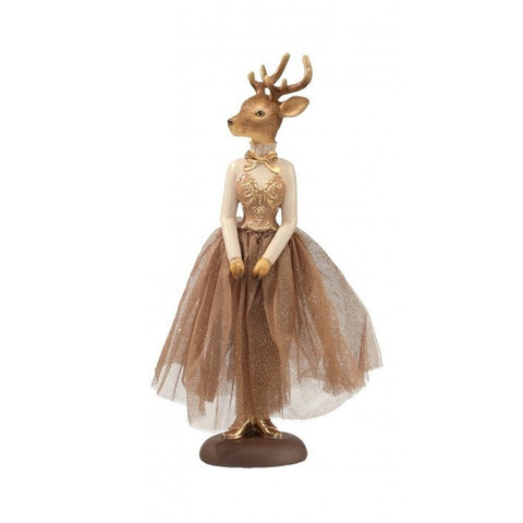 Resin Mr./Mrs. Regal Deer Figurine, 12" (2 styles - sold individually)