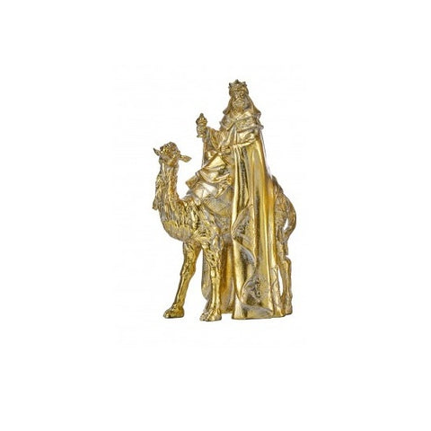 Resin Gilded Three Kings Figurines, 11" (Set of 3)