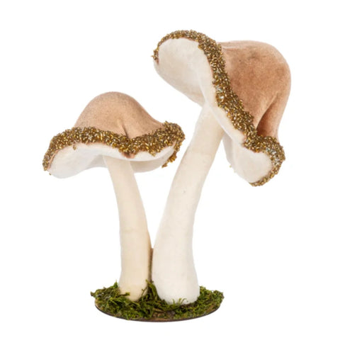 Mushroom Cluster Figurine