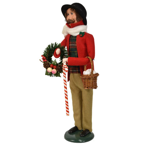 Sweets Family Man Caroler Figurine, 13"