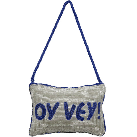 Hanukkah "Oy Vey!" Doorknocker, 4x6"