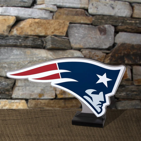 New England Patriots LED Infinity Logo Light, Acrylic, w/UL Plug, 8"