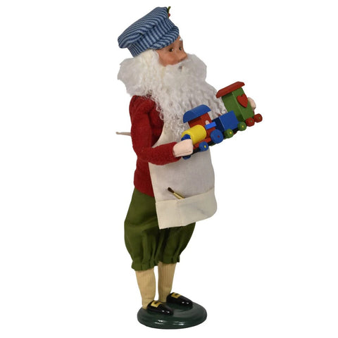 Workshop Santa Caroler Figurine, 13"