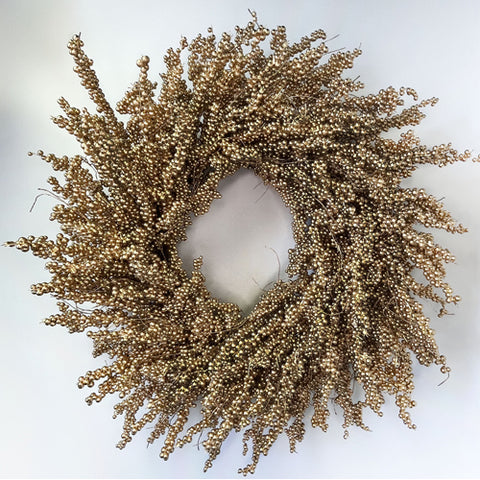 Thimble Berry Wreath, 28"