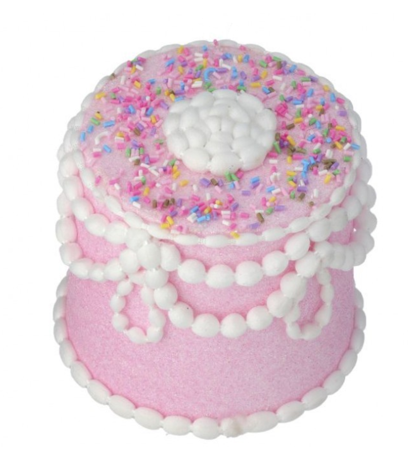 5" Pastel Candy Decorated Cake Ornament