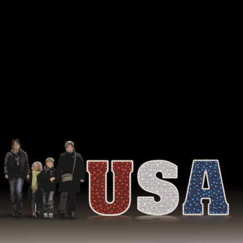 USA Display (RWB)