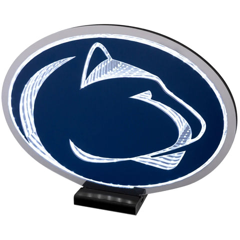 Penn State Nittany Lions LED Infinity Logo Light, Acrylic, w/UL Plug, 11"