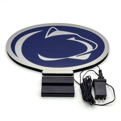 Penn State Nittany Lions LED Infinity Logo Light, Acrylic, w/UL Plug, 11"