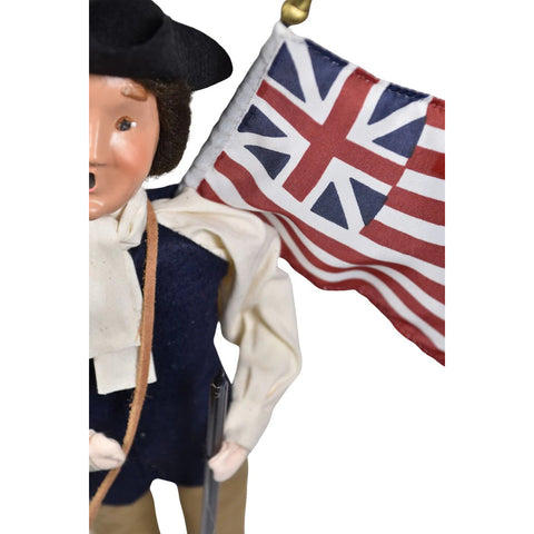 Revolutionary Patriot 1776 Caroler Figurine, 13"