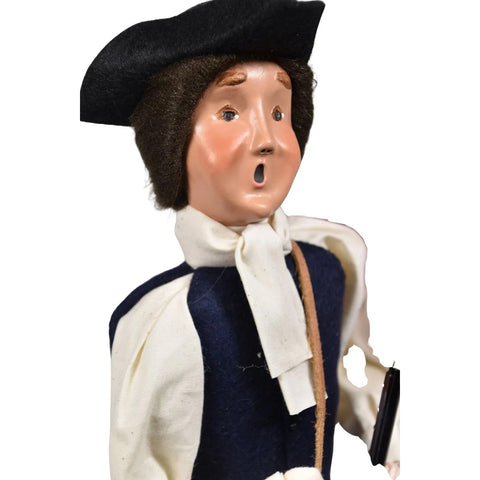 Revolutionary Patriot 1776 Caroler Figurine, 13"