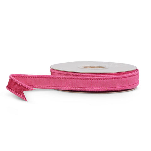 Pink Wired Ribbon, 1" x 10 YDS