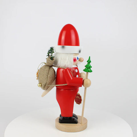 Chubby Santa Claus Nutcracker Figurine, 13"