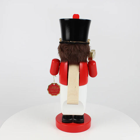 Chubby Toy Soldier Nutcracker Figurine, 12"
