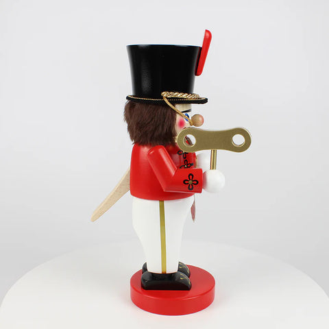 Chubby Toy Soldier Nutcracker Figurine, 12"