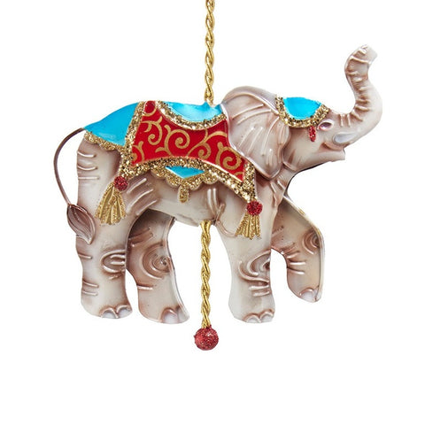 Elephant, Giraffe & Zebra Ornaments, 5-5.5" (3 styles - sold individually)