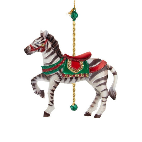 Elephant, Giraffe & Zebra Ornaments, 5-5.5" (3 styles - sold individually)