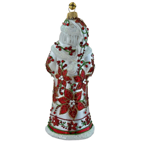 Glass Santa de Setta Ornament