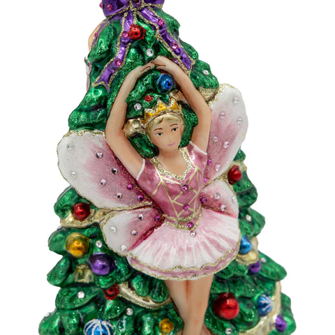 Sugar Plum Fairy Ornament, 7.5"