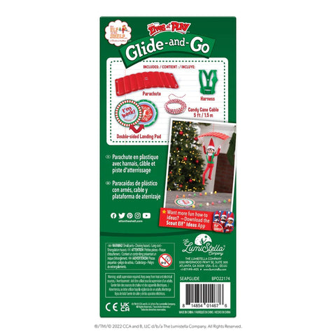 Elf Parachuting Note Elf On The Shelf Props Elf On The Shelf Parachute Kit - Glide And Go ...