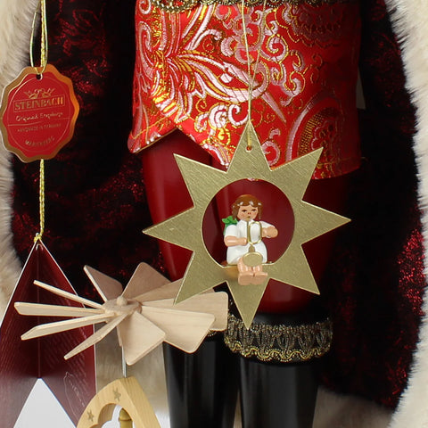 Santa Comes Around Nutcracker Figurine - Part 1, 18"