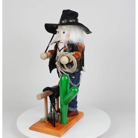 Steinbach Texas Santa Nutcracker Figurine, 16.5"