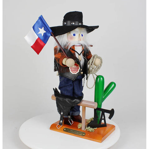 Steinbach Texas Santa Nutcracker Figurine, 16.5"