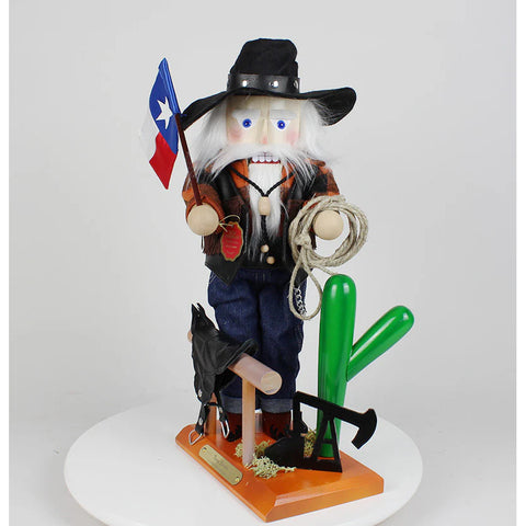 Steinbach Texas Santa Nutcracker Figurine, 16.5"