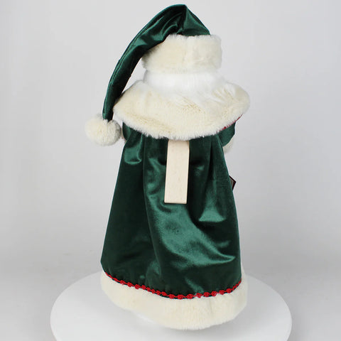 Santa Comes Around Nutcracker Figurine - Part 4: Journey Through the Black Forest, 18"