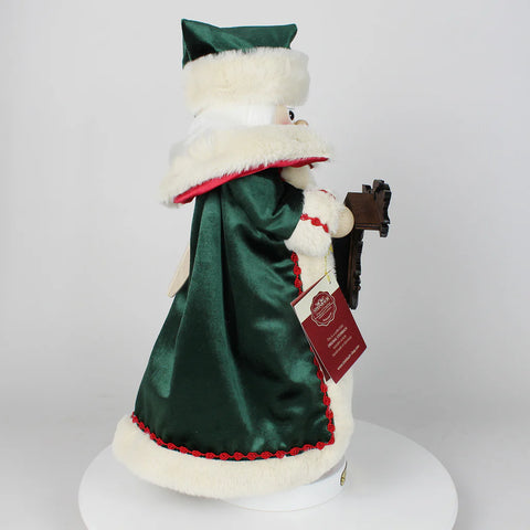 Santa Comes Around Nutcracker Figurine - Part 4: Journey Through the Black Forest, 18"