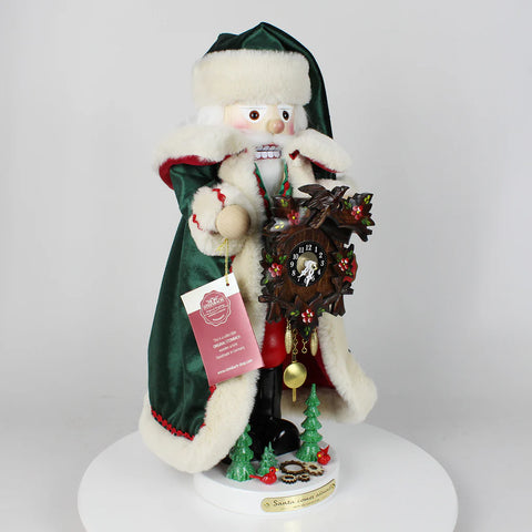 Santa Comes Around Nutcracker Figurine - Part 4: Journey Through the Black Forest, 18"