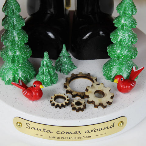 Santa Comes Around Nutcracker Figurine - Part 4: Journey Through the Black Forest, 18"