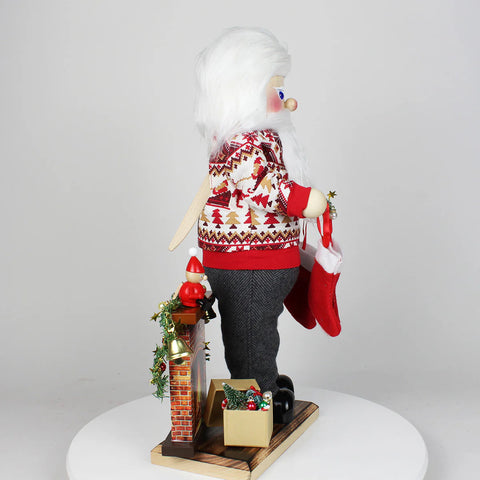 Cozy Decorating Santa Nutcracker Figurine, 19"